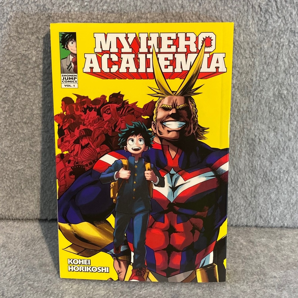My Hero Academia Vol 1 Manga Kids Superhero Shonen Japanese Comic Book VIZ Media